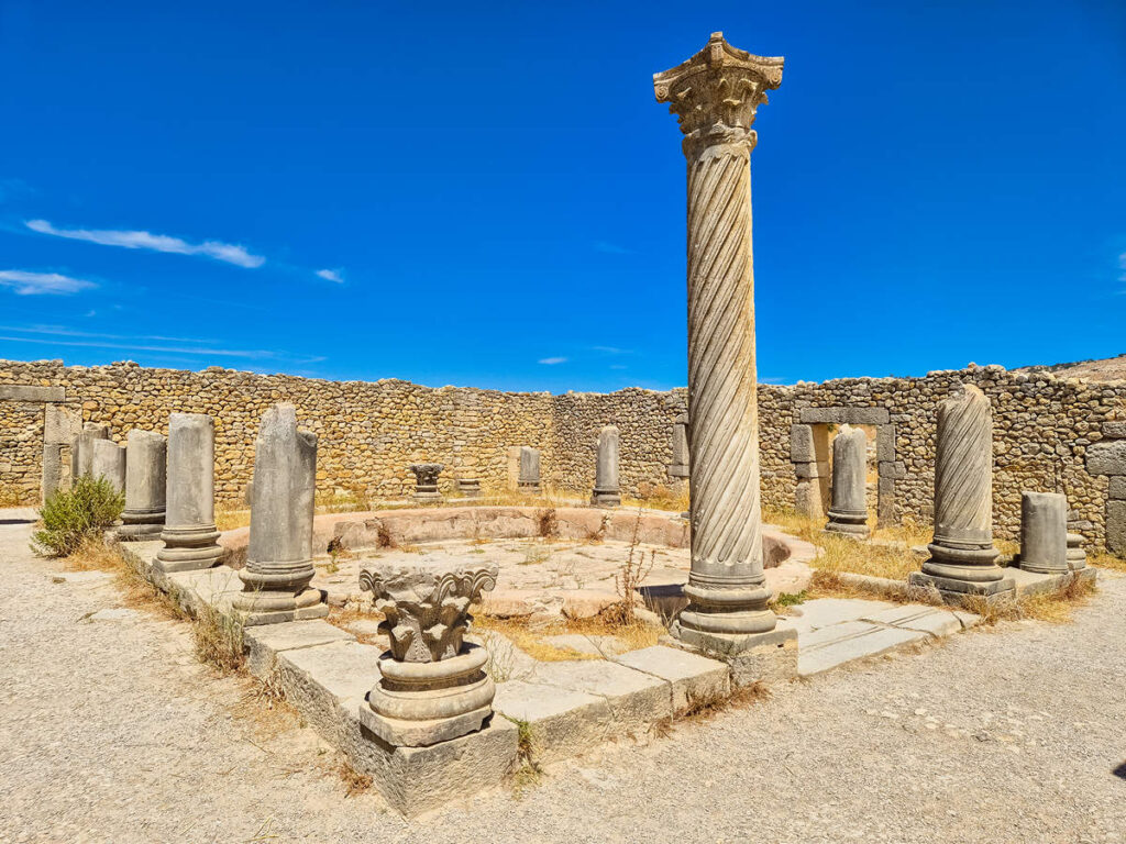Haus der Säulen Volubilis