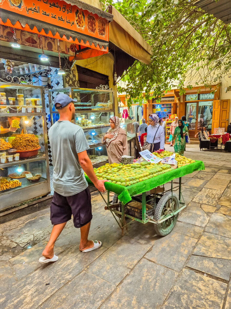 Kaktusfeige Verkauf Fès Medina