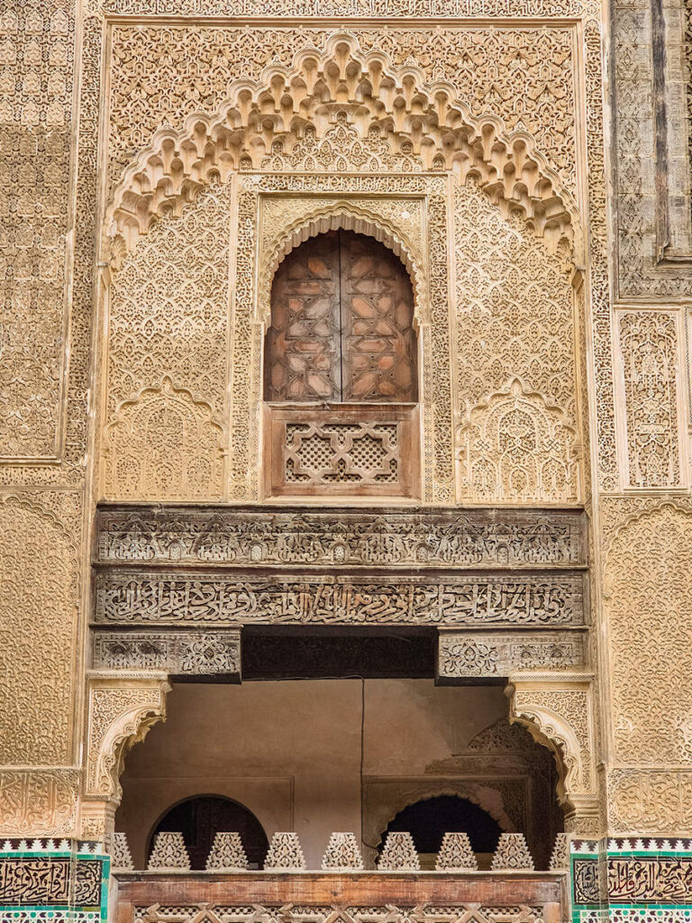 Medersa Al-Attarine Fenster