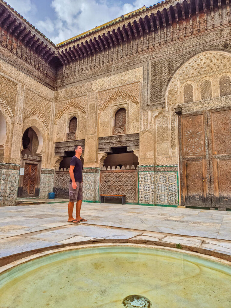 Innenhof Medersa Al-Attarine Fès