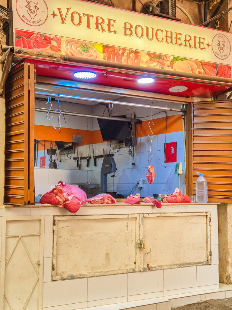 Metzgerei Medina Marrakesch
