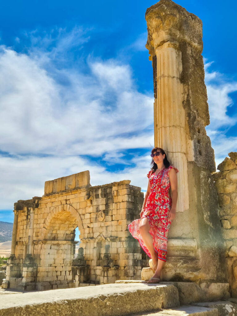 Triumphbogen des Caracalla in Volubilis
