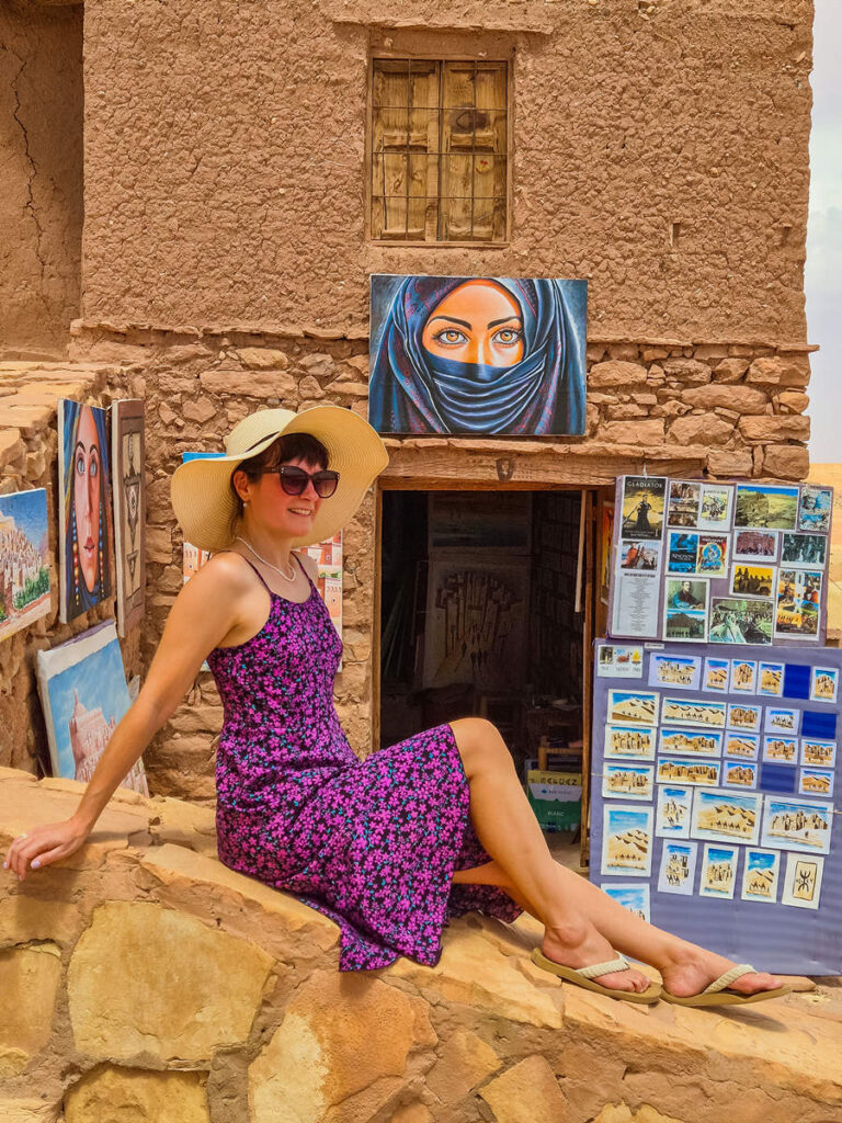 Aït-Ben-Haddou Malerei