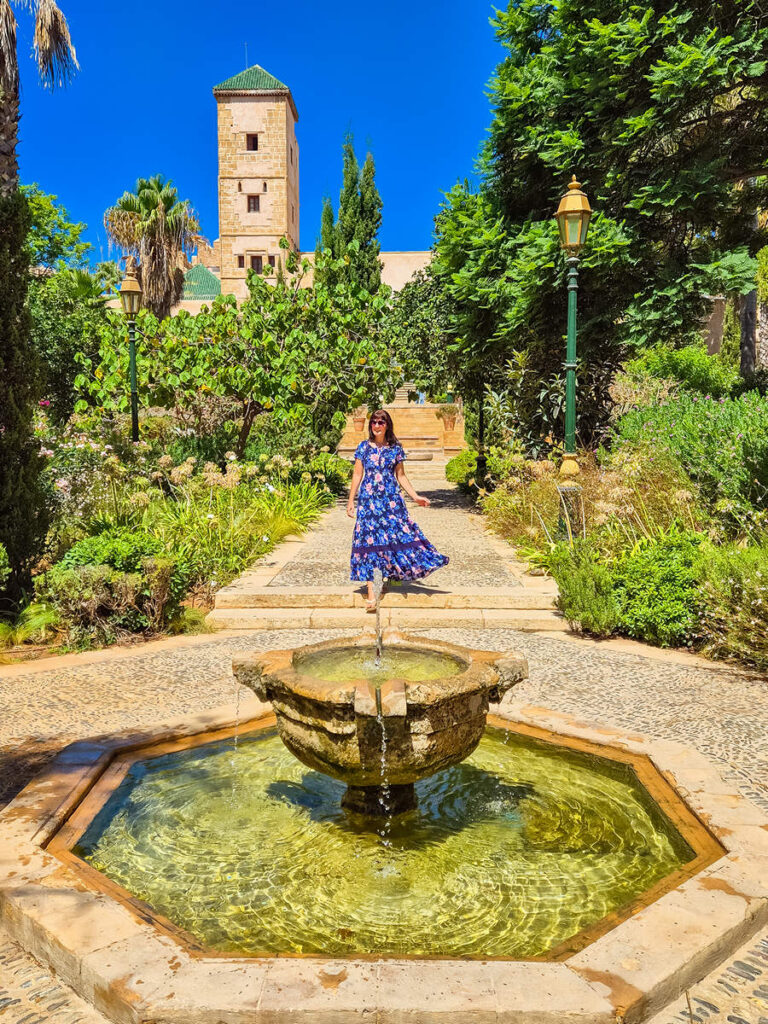 Andalusischer Garten in Rabat