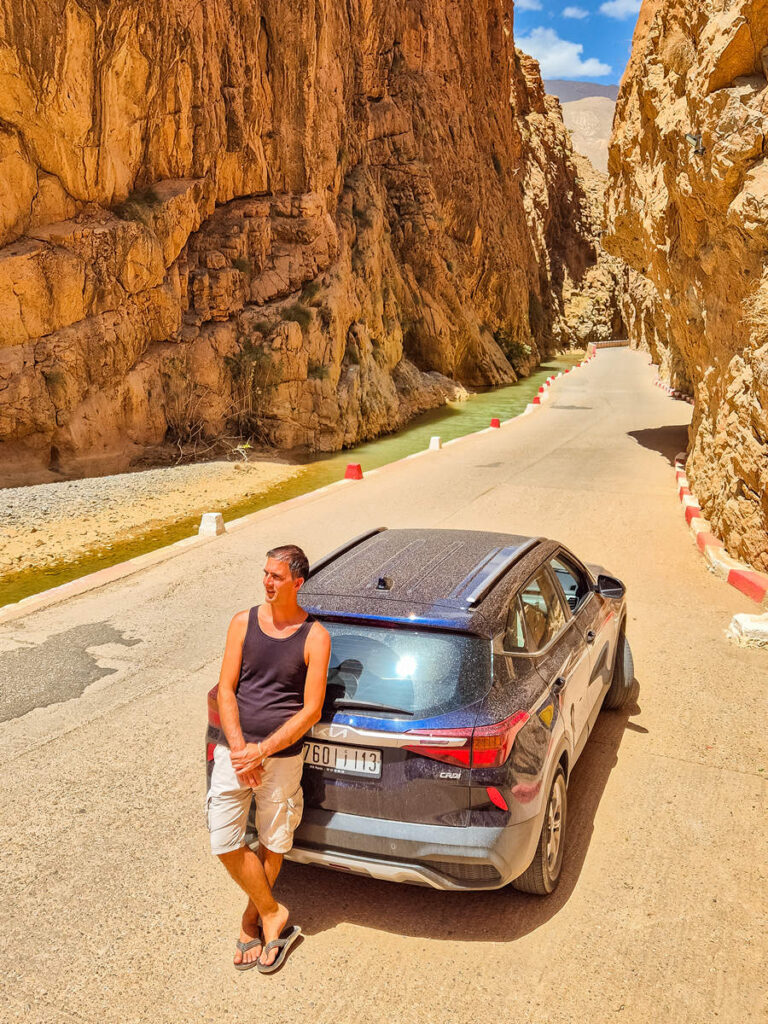 Engste Stelle des Dadestals