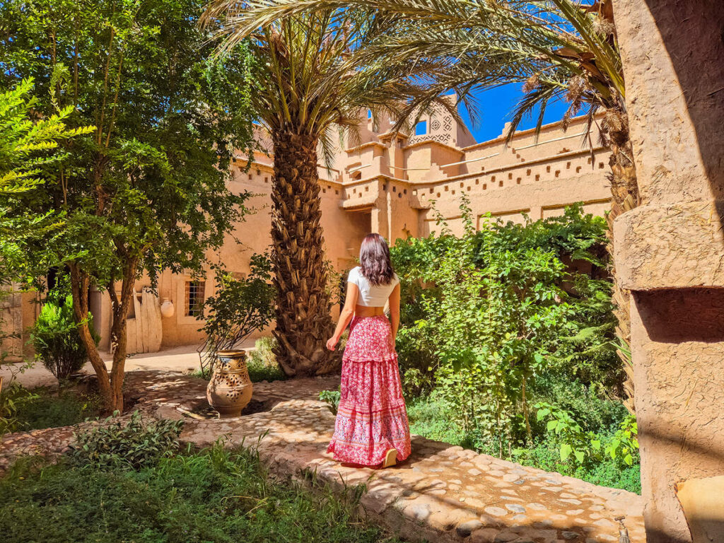 Kasbah Amridil Innenhof