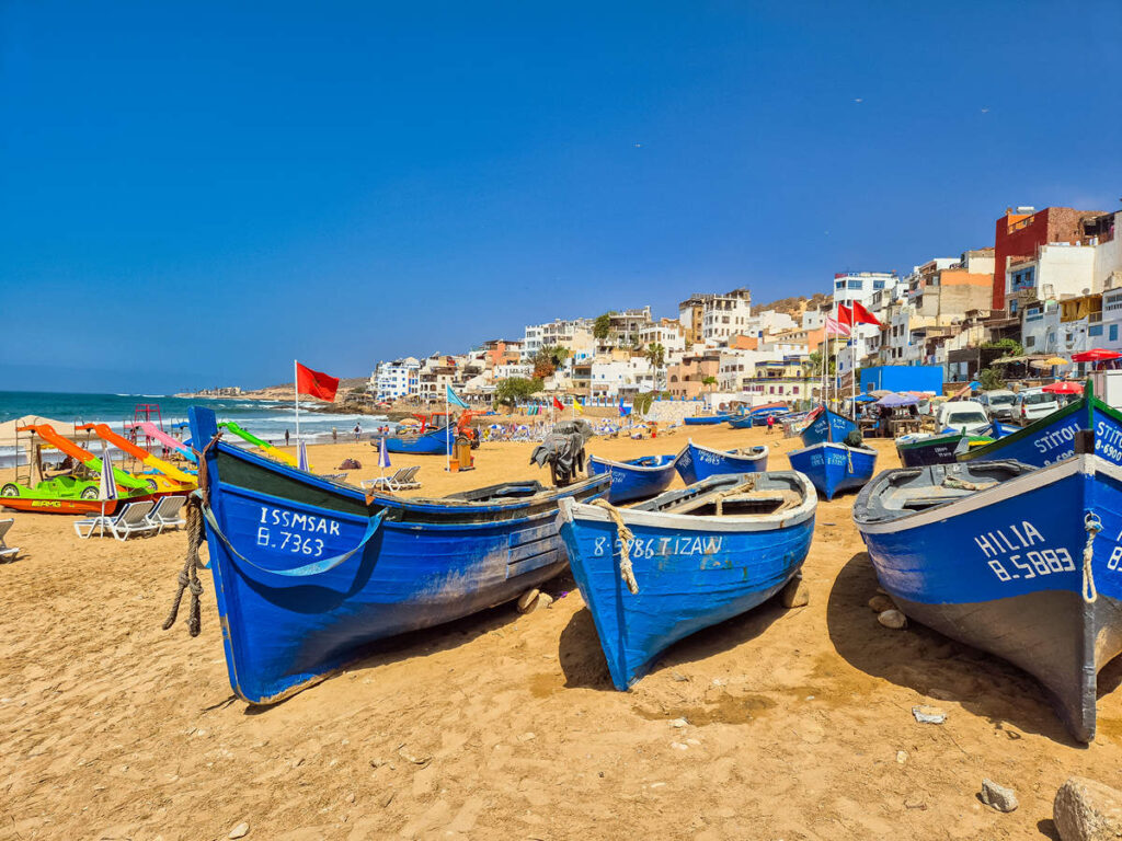 Taghazout in Marokko
