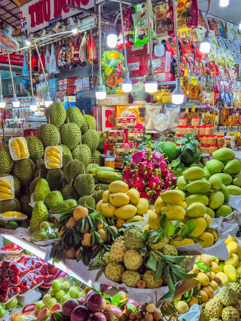 Obst auf dem Ben Thanh Market