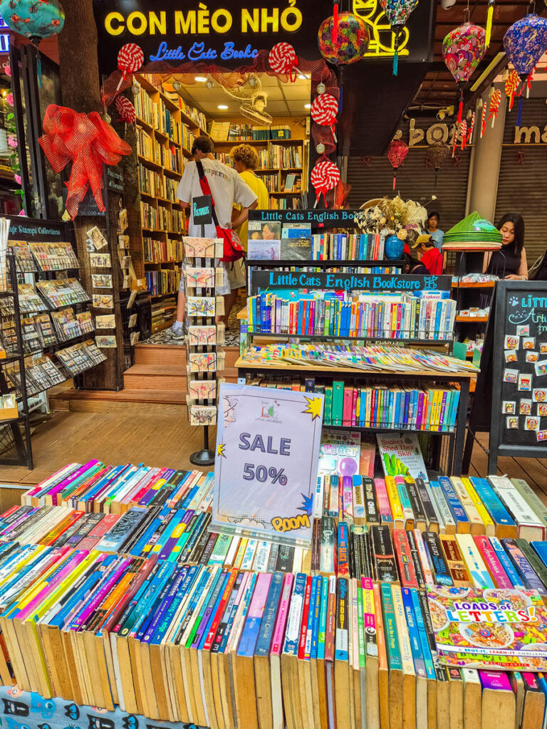 Book Street in Ho Chi Minh City