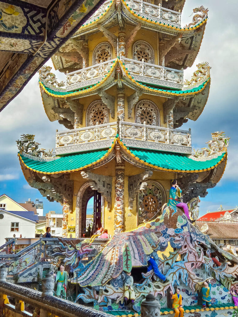 Linh Phuoc Tempel Turm