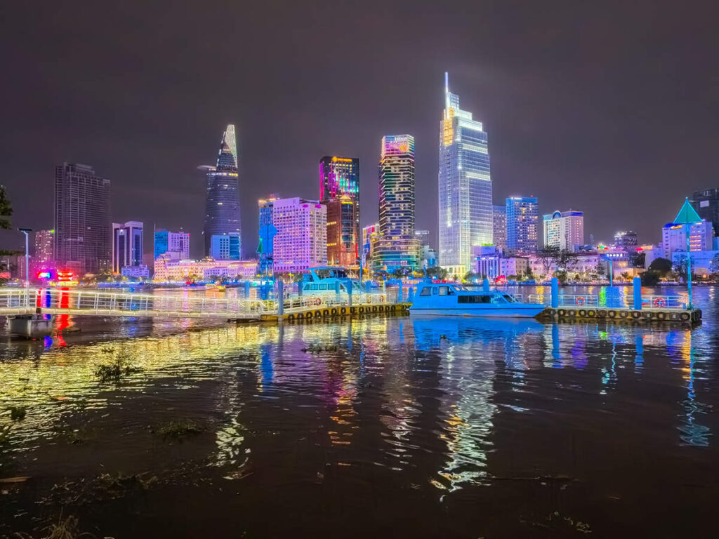 Skyline View von Saigon