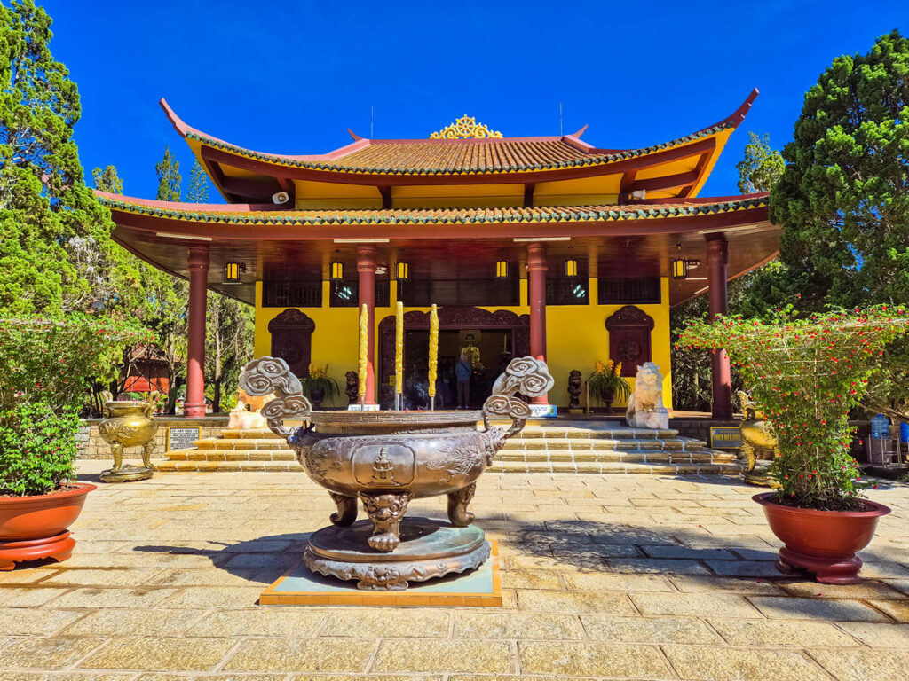 Truc Lam Buddhist Monastery in Da Lat