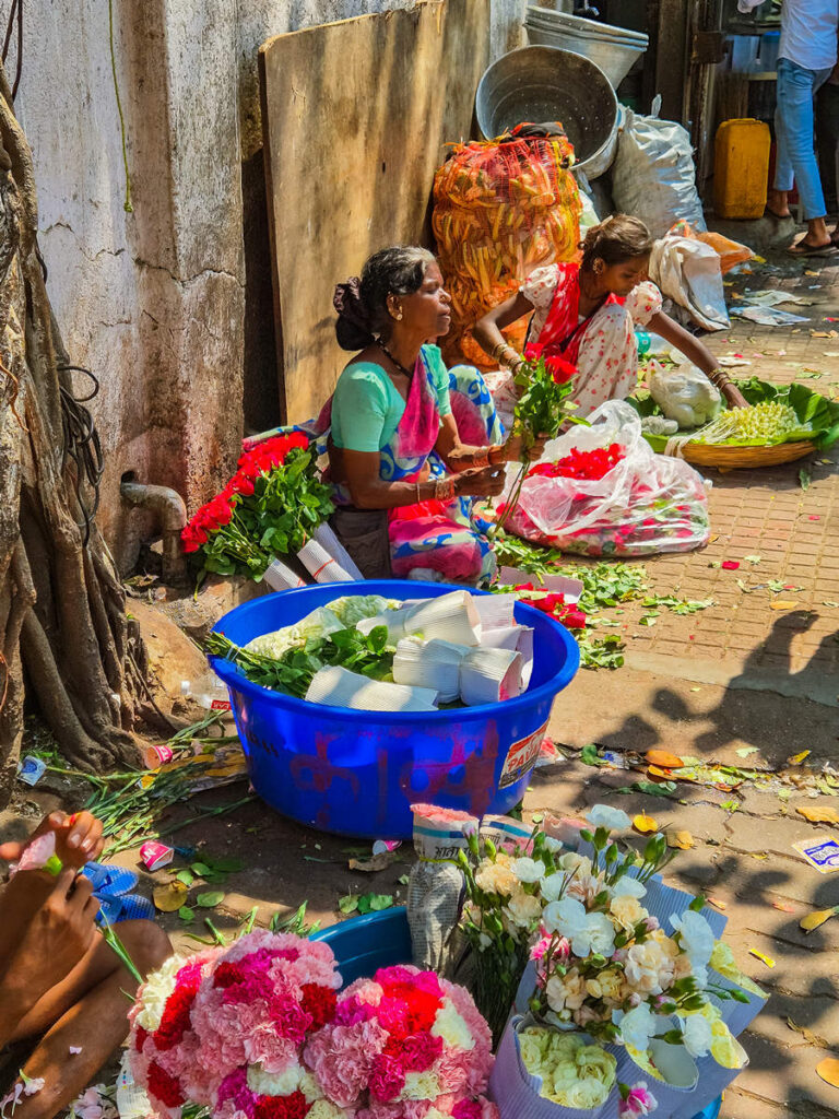 Dadar Flower Market Mumbai
