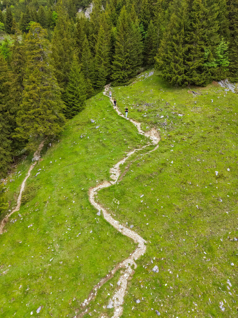 Richtung Wildalpjoch