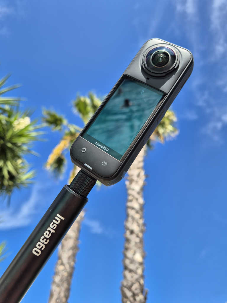 Insta360 Kamera Palmen