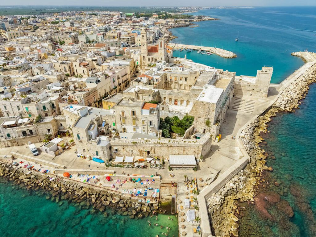Überreste der Burg von Giovinazzo