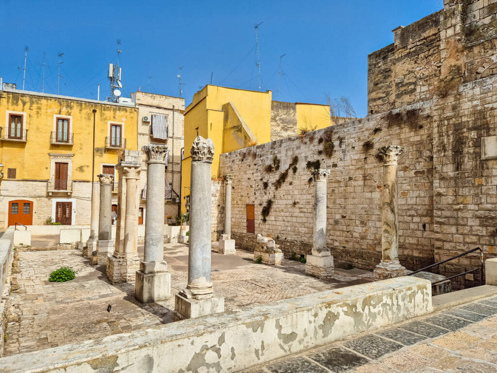 Die Römischen Säulen in Bari