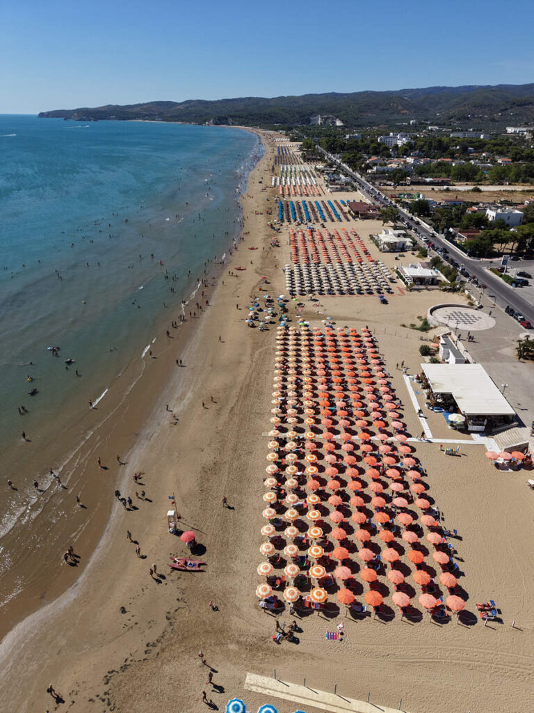 Spiaggia di Castello Vieste Strand