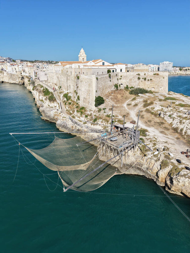 Trabucco in Vieste